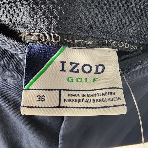 Izod Golf Blue Shorts Size 36 - Picture 7 of 8